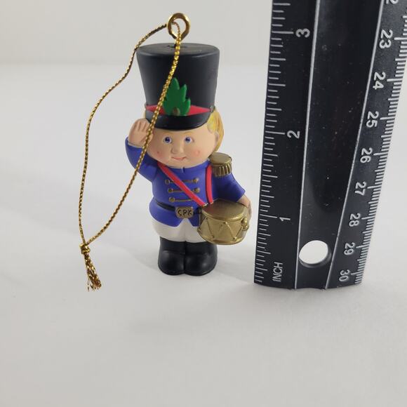 Cabbage Patch Kids Vintage Avon Drummer Boy Christmas Ornament - Picture 3 of 3